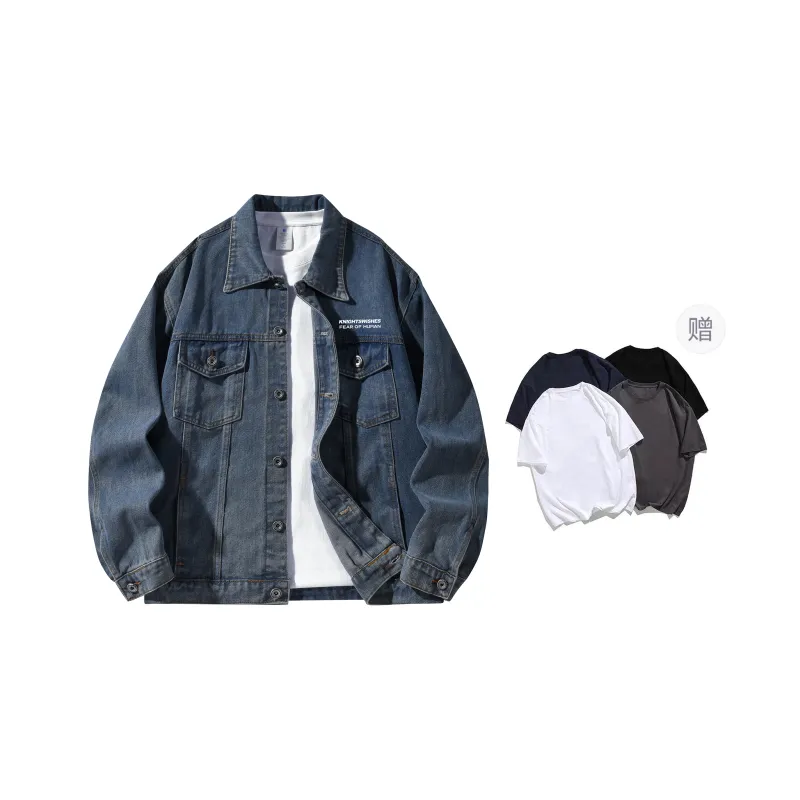 KW Denim Jackets Unisex-10