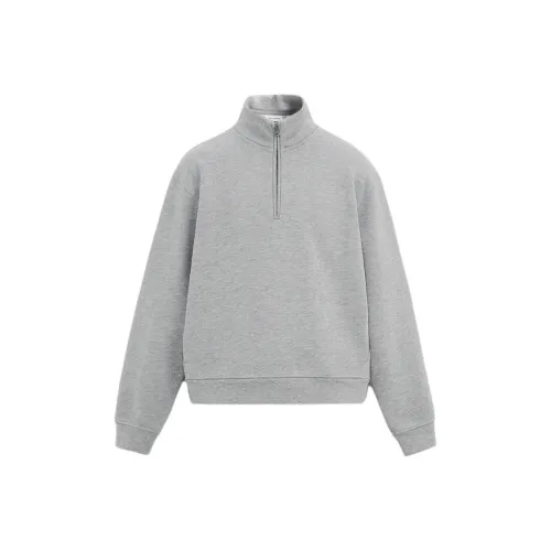 ZARA Sweatshirt Men's Zebra Print Gray