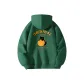 [Blockbuster Spring and Autumn Style]Forest Green (MA Hug Orange Black Cat Chest Label _Ma Hug Orange Black Cat Back Label)