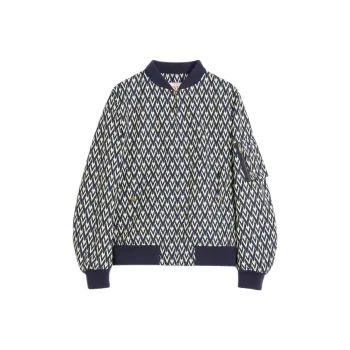 Valentino Toute La V Bomber Jacket