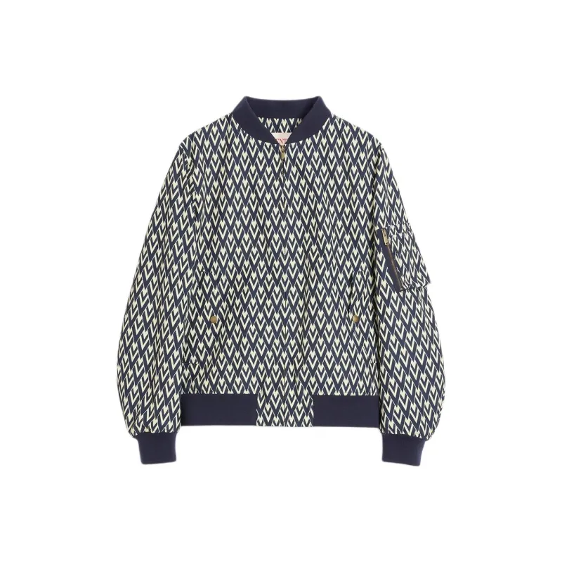 Valentino Toute La V Bomber Jacket-0