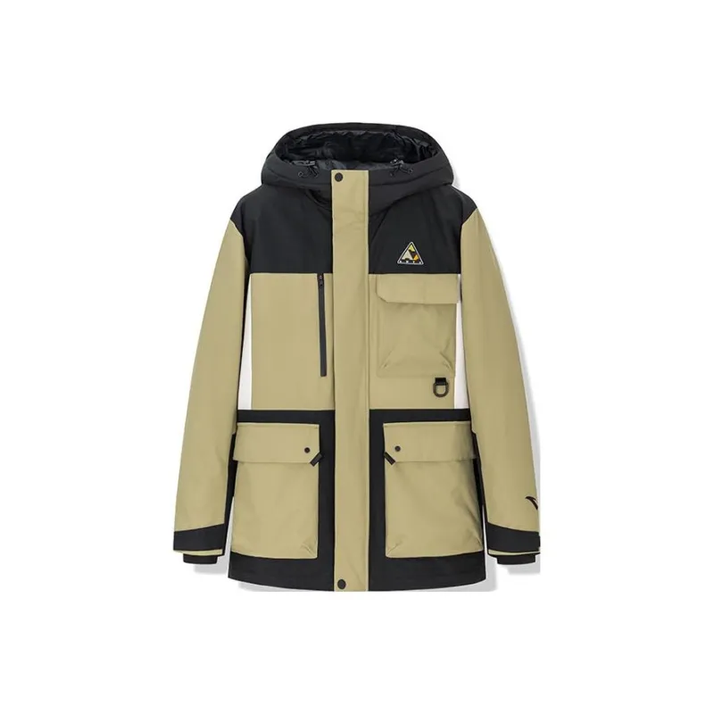Anta Outdoor Collection Down Jacket Men's Light Umber-0