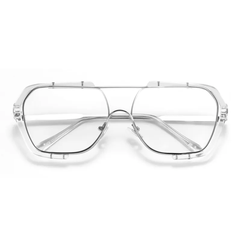 Wood Premium Alloy TR/Memory Plastic Square Sunglasses Women's-1