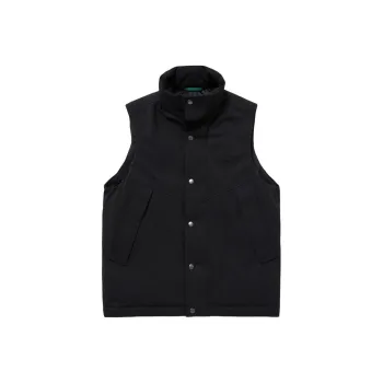 LACOSTE Vests Men Black
