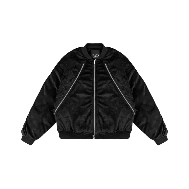 PILOTDRAGON Puffer Jacket Unisex Black-0