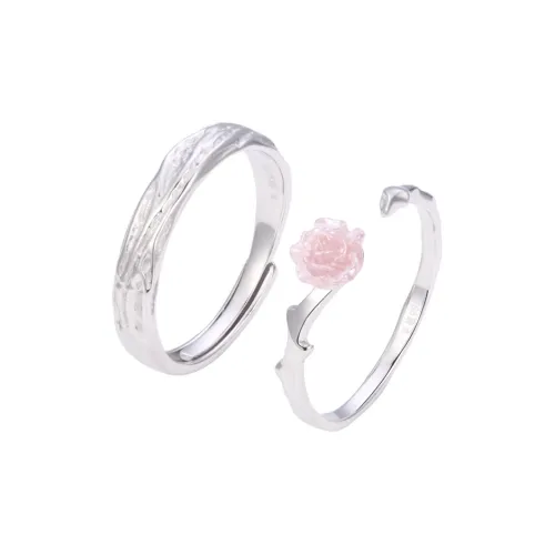 Strange S999 Fine Silver Rings Unisex