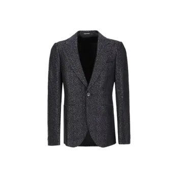 EMPORIO ARMANI Business Suit Coat Men's Black
