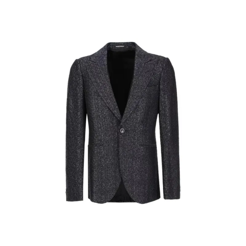 EMPORIO ARMANI Business Suit Coat Men's Black-0