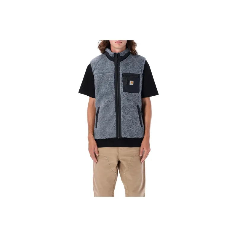 Carhartt WIP Prentis Logo Patch Zipped Vest-0