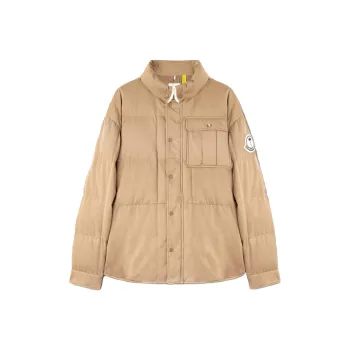Palm Angels X MONCLER GENIUS MONCLER GENIUS X PALM ANGEL Down Jackets Unisex Camel