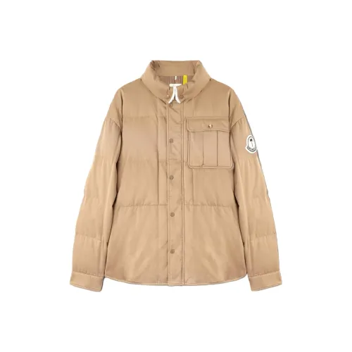 corduroy collar diamond quilted jacket