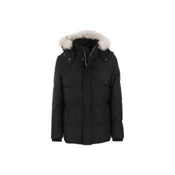 Moose Knuckles Down Jacket Coat Men's Black
