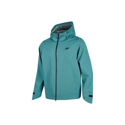 Skechers Sports Collection Jackets Men Ink Blue Green/03JH