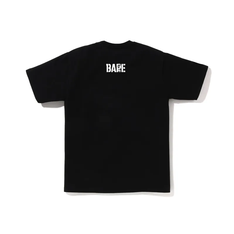 A BATHING APE ® Camouflage graphic T shirt-3