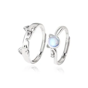 MAGICPOLE 925 Sterling Silver Rings Unisex Silver