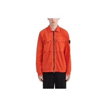 STONE ISLAND Jacket Men's Orange