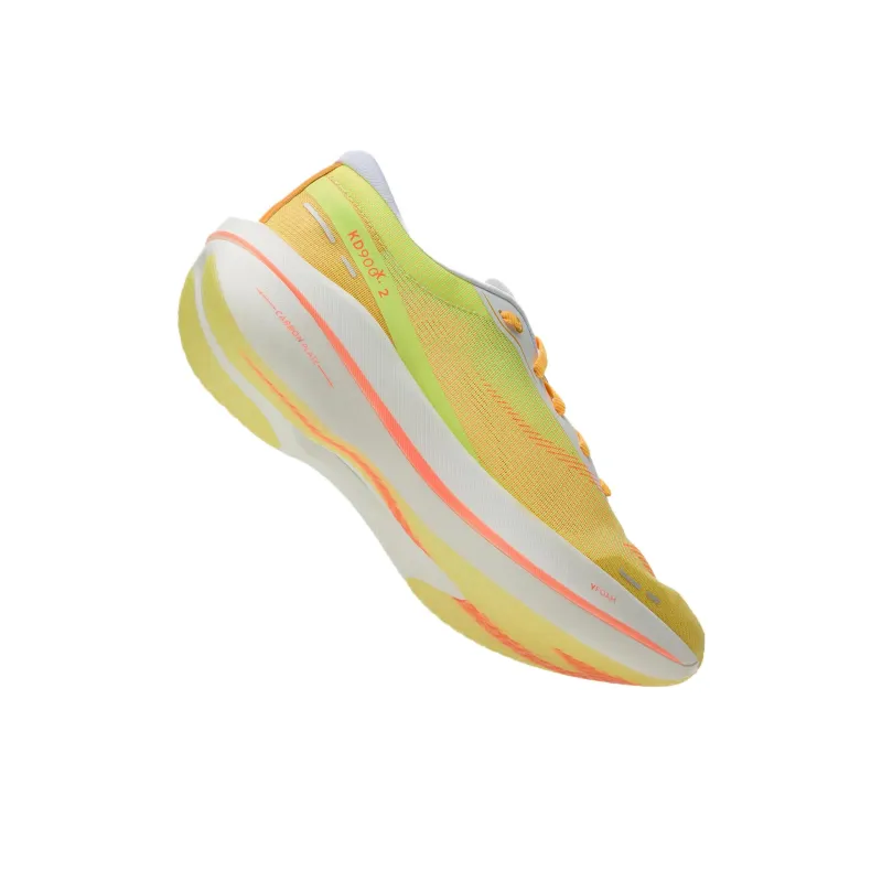 DECATHLON KD900X.2 Low Top Running Shoes Women's Neon Yellow-4