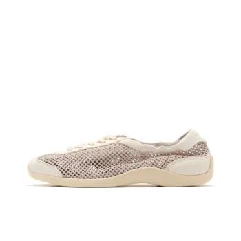 FOOT INDUSTRY Foot Industry Mesh Ballet German Army Trainers Unisex Antique White