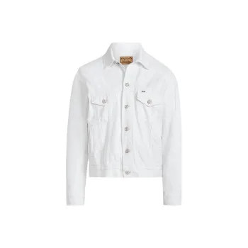 Polo Ralph Lauren Denim Jacket Men's White
