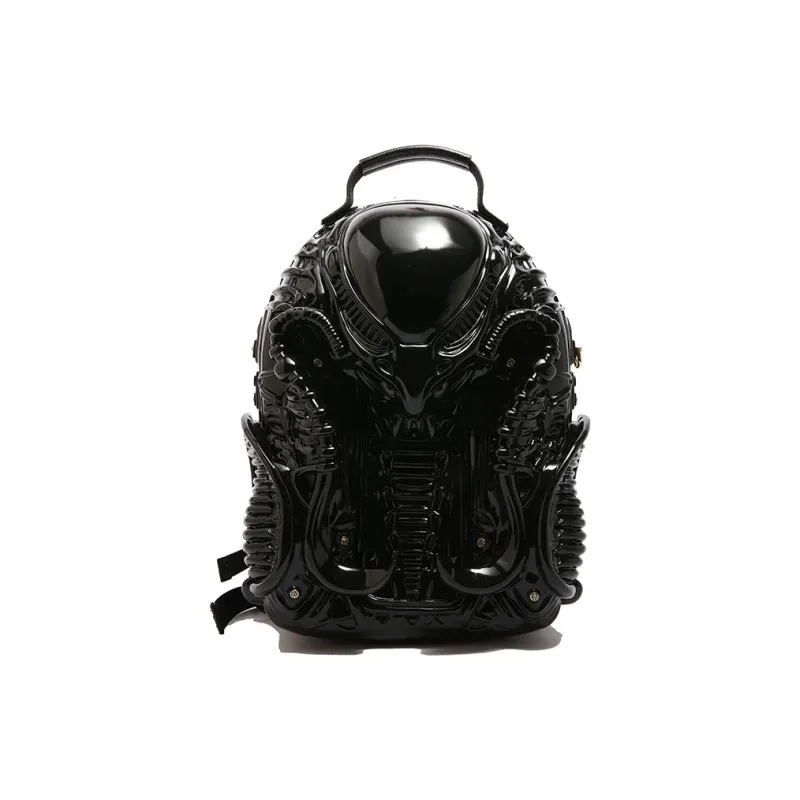 Yalu Oxford Backpack Regular Unisex White/Silver/Black/Burgundy/Gold-12