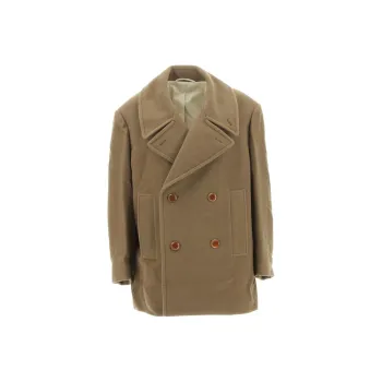 Lemaire Long Sleeved Double Breasted Coat