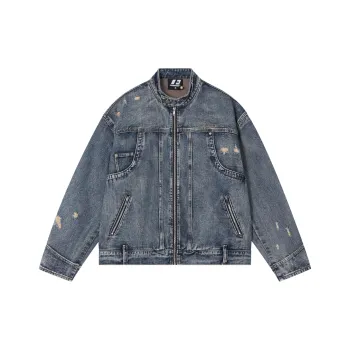 FORNINES Denim Jackets Unisex