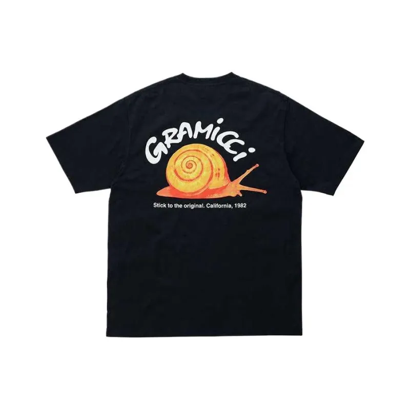 Gramicci Snail print T Shirt-5