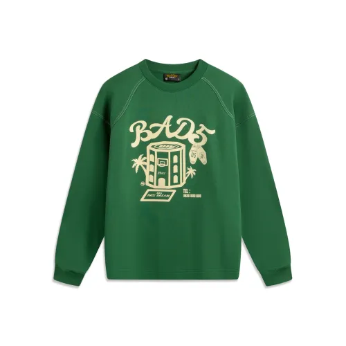 LiNing Basketball Collection Rebel Collection Sweatshirt Men's Eden Green