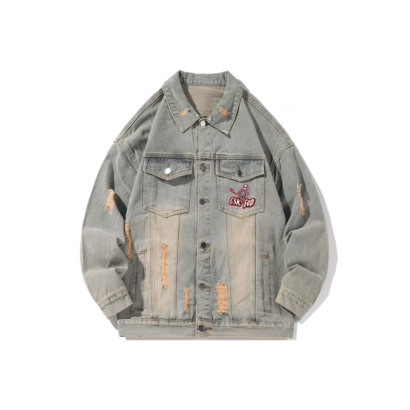 CSKS Denim Jackets Unisex-4