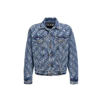 VERSACE JEANS COUTURE Jackets Coats Men's Blue