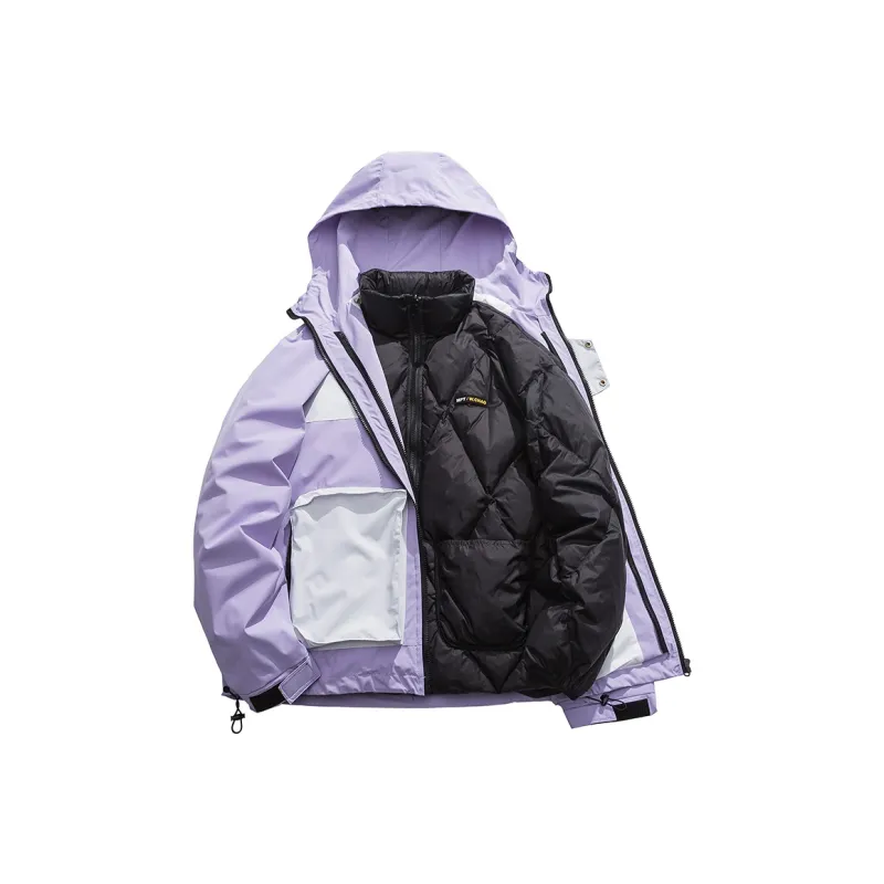 MEIPIN TANG Winter Down Jacket Korean Style Unisex-7