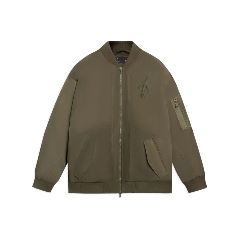 LiNing CF Tracing Down Jacket Unisex Olive Green-0