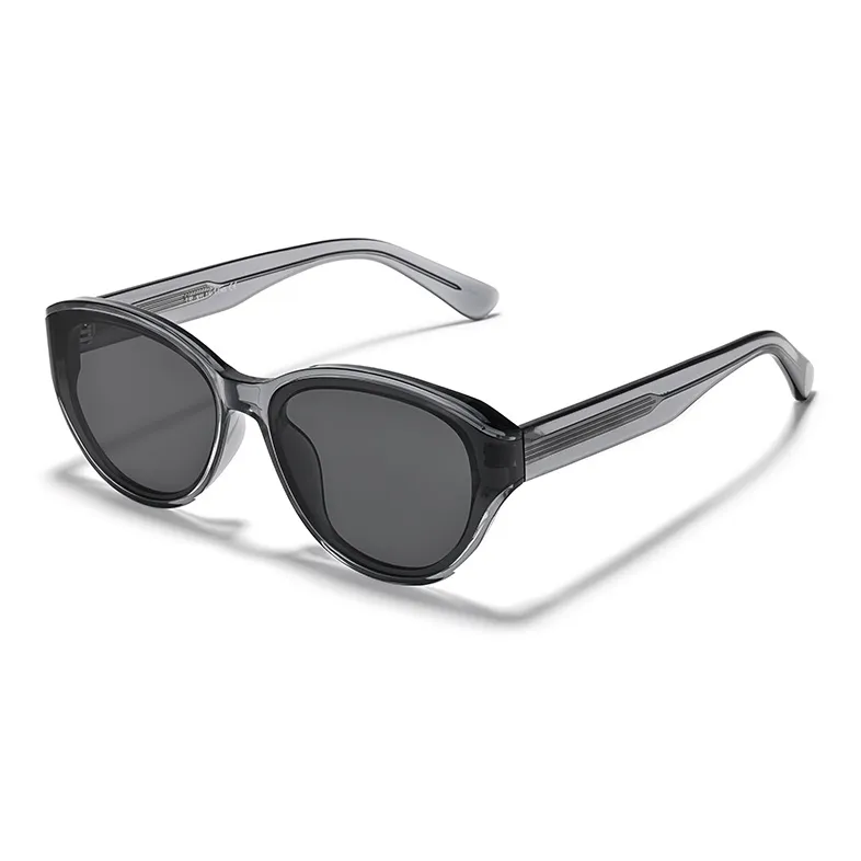 Sagawa TR/Memory Plastic Plate Frame Cat Eye Sunglasses Unisex-10