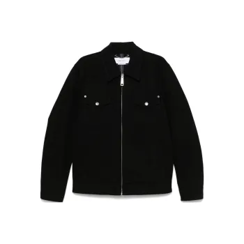Alexander McQueen Zip Up Denim Jacket