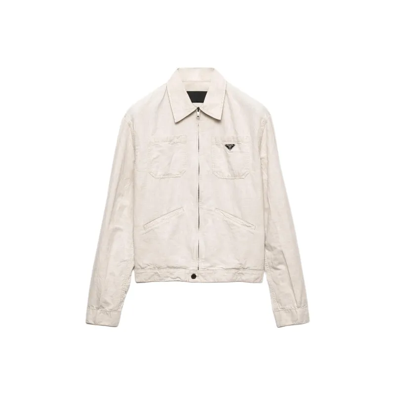 PRADA Jackets & Coats Men's Beige-0