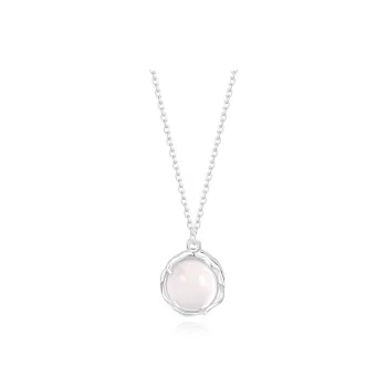 Love Jewelry Natural Chalcedony Jade Necklaces Women's