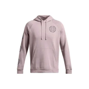 Under Armour Rival Fleece POLERON UNDER ARMOR RIVAL FLEECE Sweatshirt Men's Pink Gray