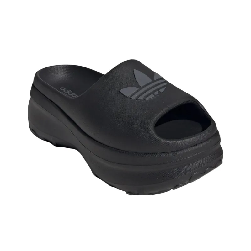 Adidas AdiFOM Stan Smith Slides Core Black Grey Six Women's-2