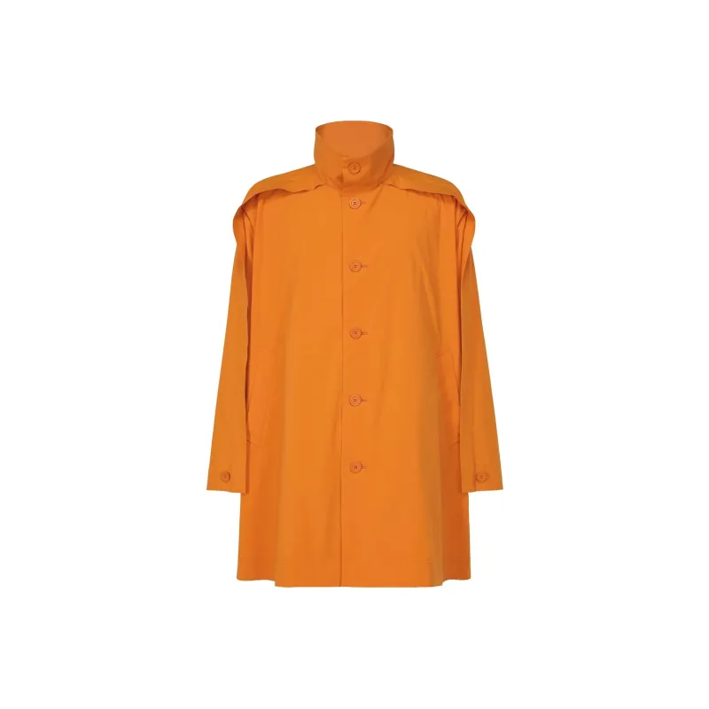 Homme Plissé Issey Miyake SS24 Coats Men's Orange-0