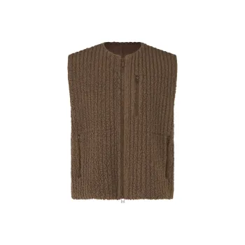 Homme Plissé Issey Miyake Fleeced Pleats Gilet