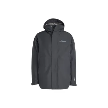 Adidas TERREX FW24 Waterproof And Windproof To Keep Warm Windbreaker Jacket Men's Black