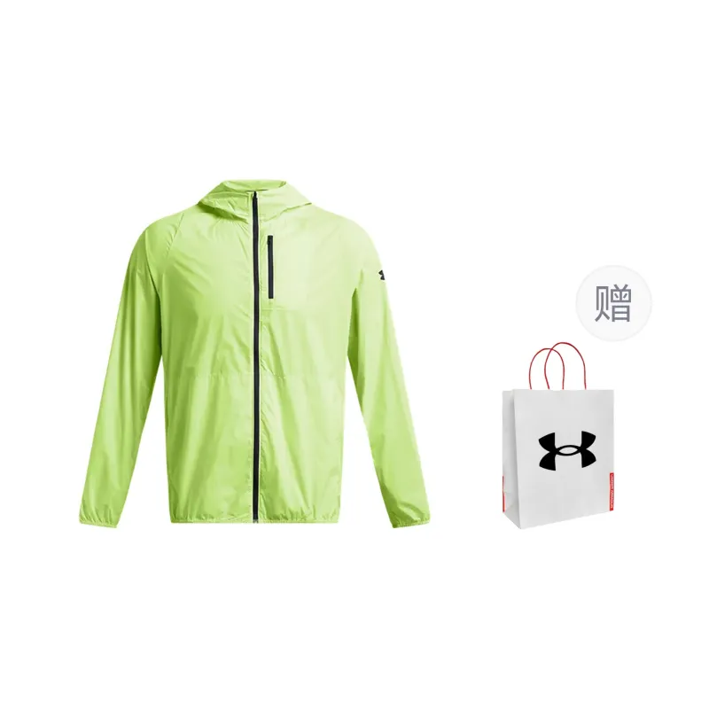 Under Armour Jackets Coats Men's Green With A Free Gift Bag-0