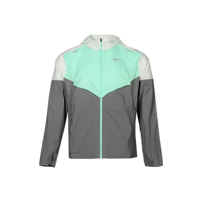 Nike Jacket Spring Men's Gray Green-0
