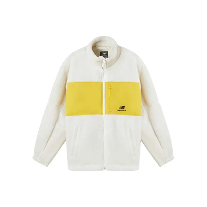 New Balance Velvet Jackets Unisex Yellow White Multicolor-0