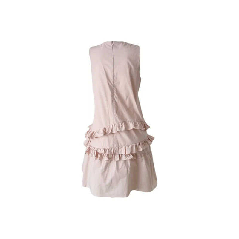 Udon House Sleeveless Dress Women's Pink-1