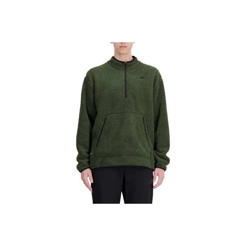 New Balance R.W.Tech Sherpa Jacket Men's Green-0