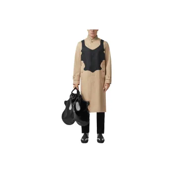 Burberry SS22 Coats Men's Soft Yellow Brown