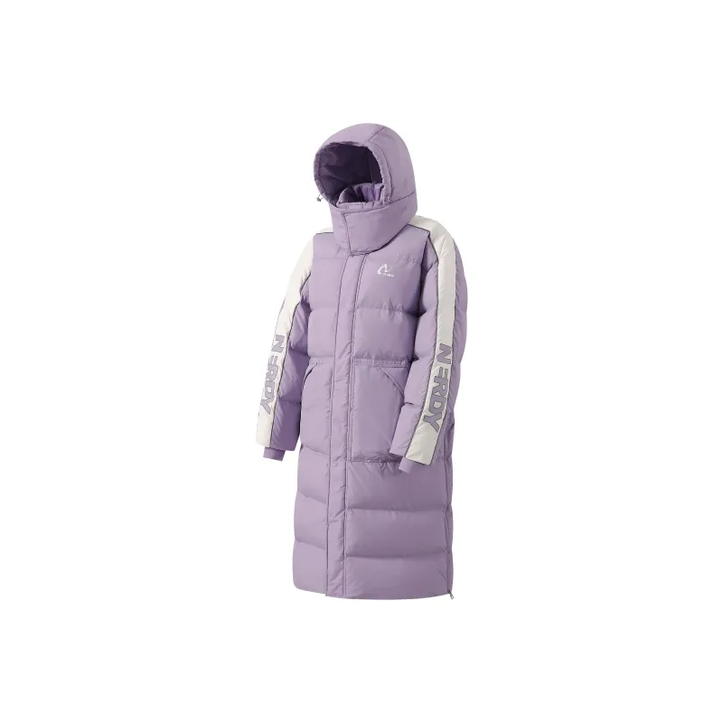 Nerdy Down Jackets Unisex Light Purple-0