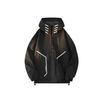 KW Outdoor Hiking Wear-Resistant Water-Resistant Windproof Windbreaker Jacket Unisex