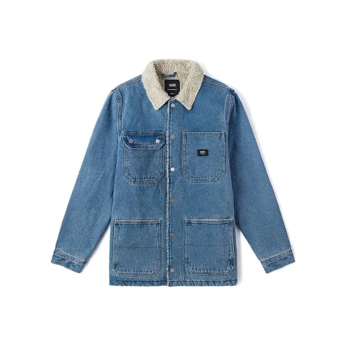 Vans Denim Jacket Unisex Gray Blue